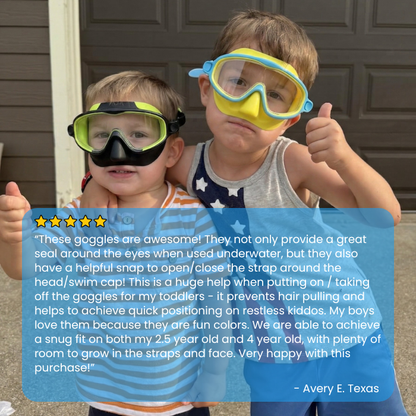Ultra-Seal Kids Goggles (Full Nose Cover)