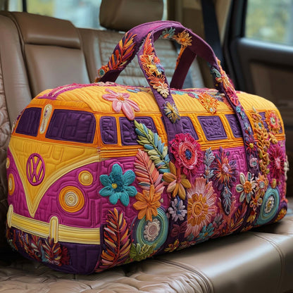 🔥50% OFF✨Hippie Van Quilted Duffle Bag