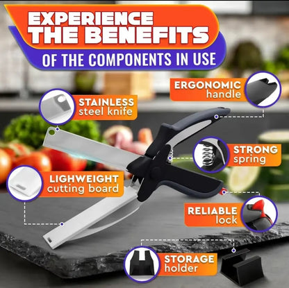 🔥2 in 1 Kitchen Scissors for Food