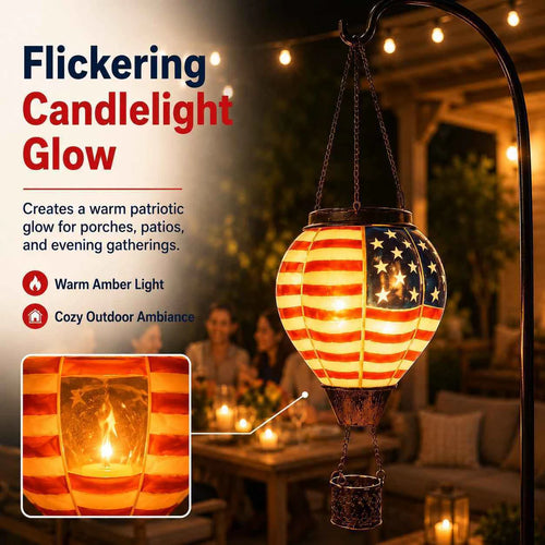 🔥 50% OFF Sale: Celebrate the 250th with Our Iconic Solar Patriotic Lantern – No Wires, Just Pure American Pride!