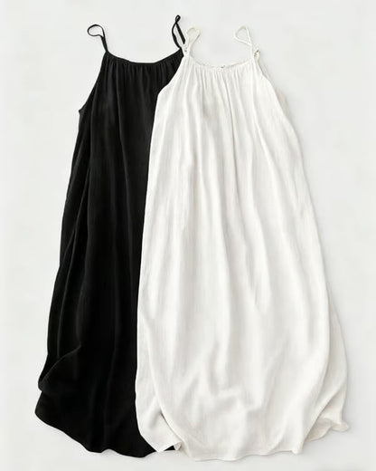 ✨ Adjustable Backless Camisole Dress🎉Women's Solid Color Backless Cami Dress