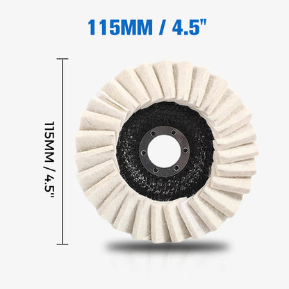 🎁HOT Sale🎁✨Polishing disc with wool felt flap