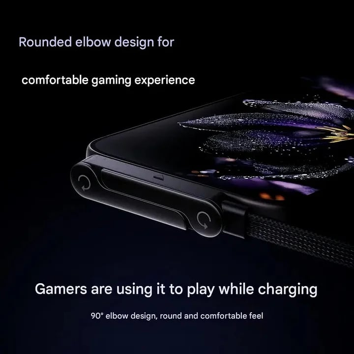 ⚡HOT SELL🔥 2-in-1 Invisible Holder Charger Cable - 240W Fast Charging Cord with Built-In Phone Stand