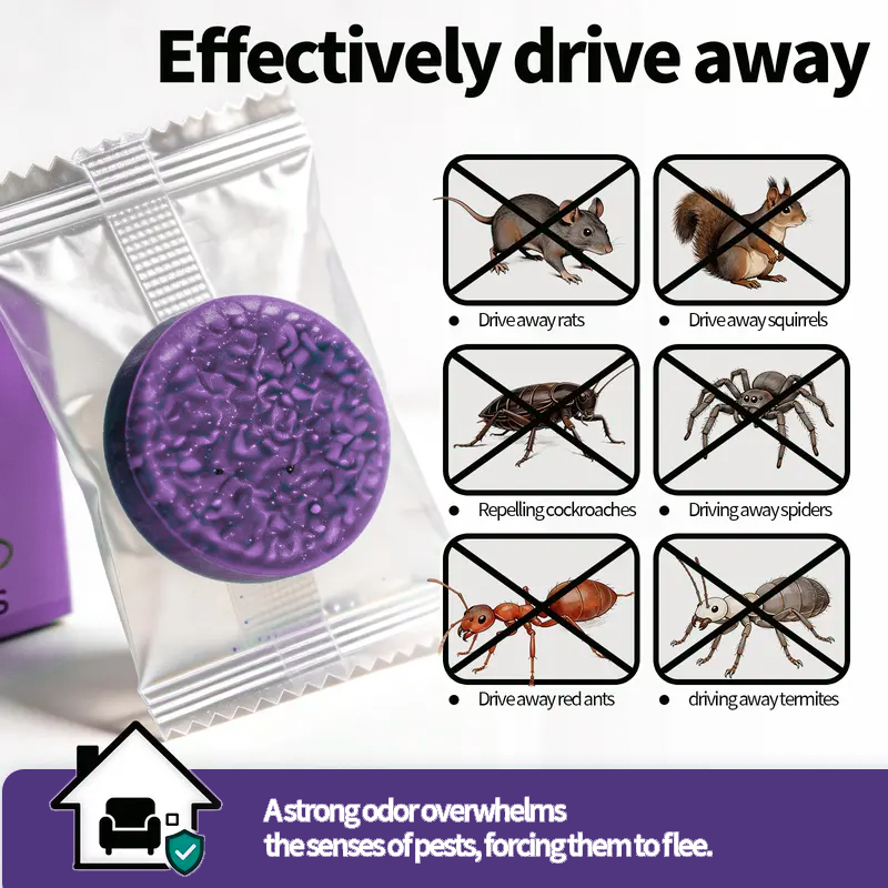 12 Individually Wrapped Natural Rodent Repellent Packs🐭
