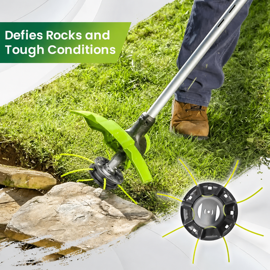 🔥LAST DAY 55% OFF 🔥 Indestructible Turbo Trimmer Head - Heavy Duty