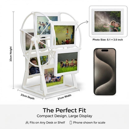Rotating Ferris Wheel Photo Frame – Turn Your Memories Into Motion