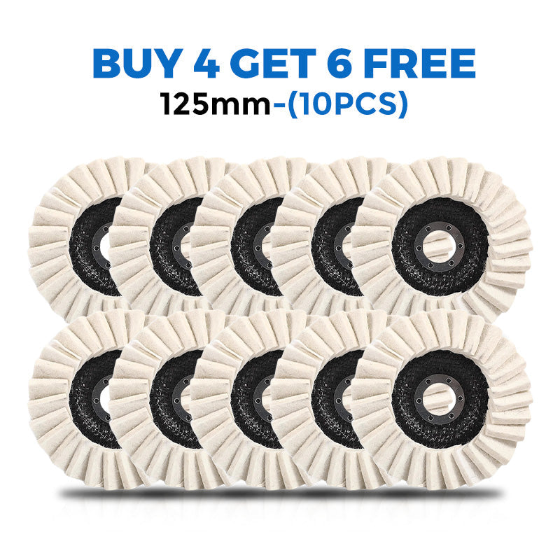 🎁HOT Sale🎁✨Polishing disc with wool felt flap