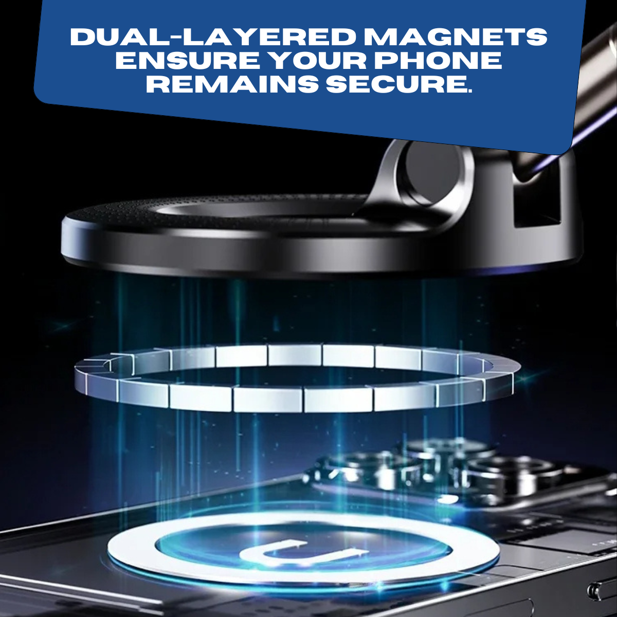 🚗Limited-Time Deal: The Most Secure Magnetic Car Phone Mount🧲