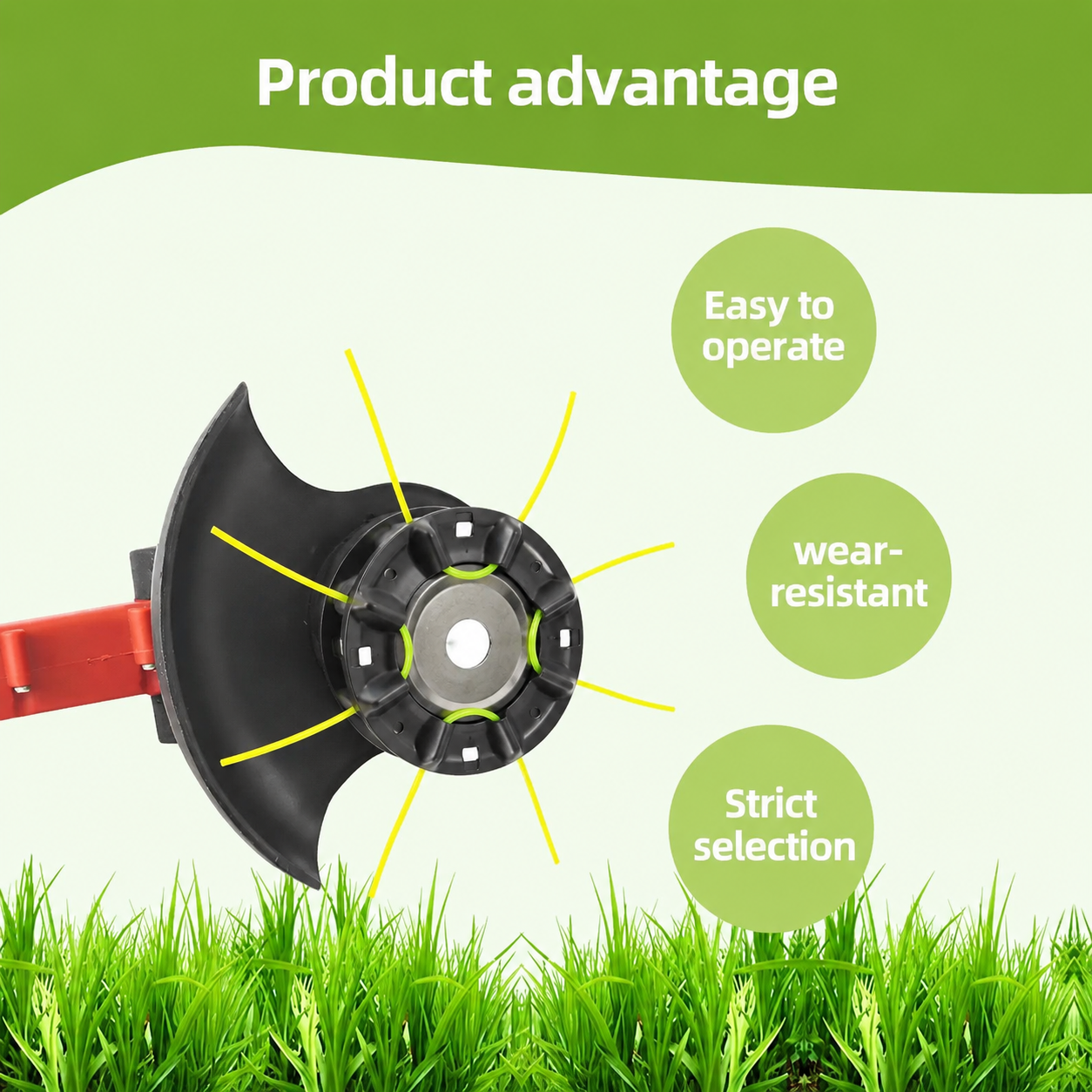 🔥LAST DAY 55% OFF 🔥 Indestructible Turbo Trimmer Head - Heavy Duty