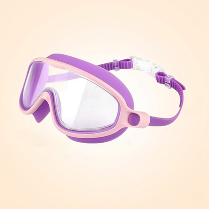 600A Series Anti‑Fog UV Protection Swim Goggles With Nose Clip & Ear Plugs Waterproof Swimming Glasses