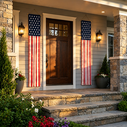 🎉Hot Sell🔥Patriotic Porch Banner Set | Perfect for America’s 250th Celebration!