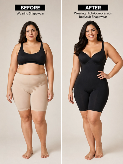 Women's All-Day Sculpting Mid-Thigh Bodysuit