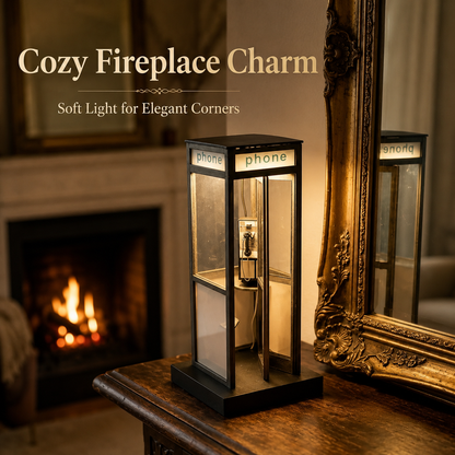 🔥Last Day 49% OFF - ☎️Retro Vintage Tall PhoneBooth Lamp