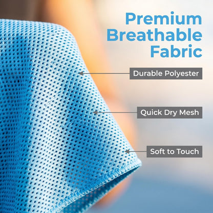 💦Summer Hot Sale -⚡50K+ SOLD!❄️Cold Sweat Towel You Can Use Anywhere, Anytime! Reusable Soft Absorbent Cooling Portable