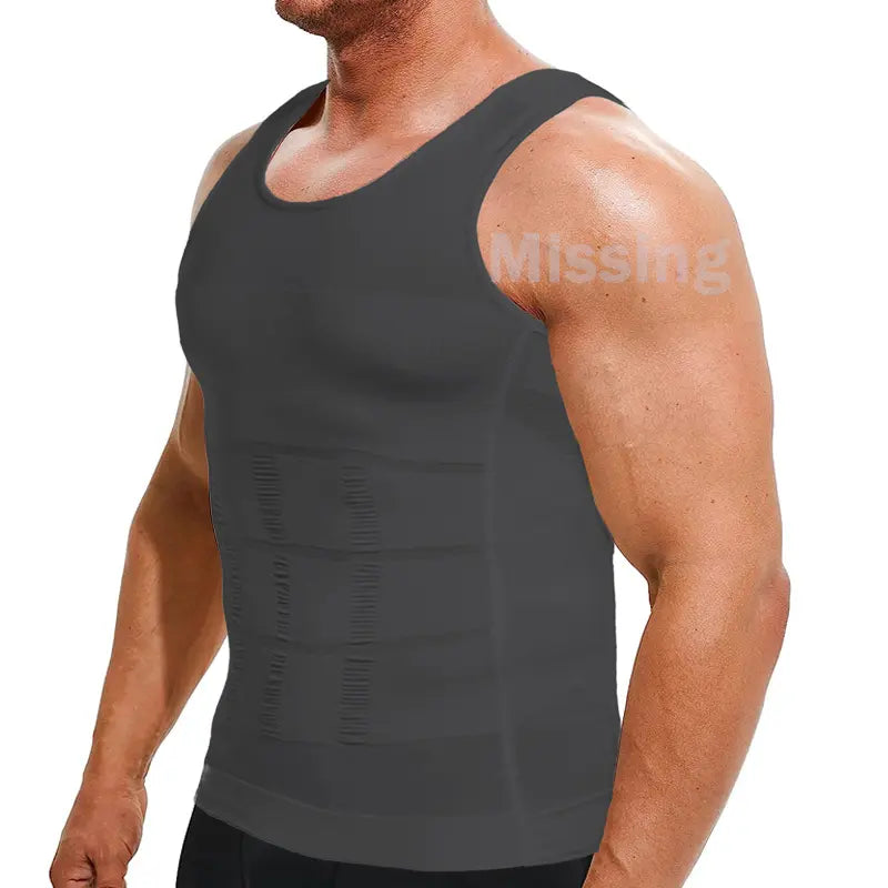 🔥New Hot Selling💪Men's Workout Vest - Compression Shapewear Tank Top