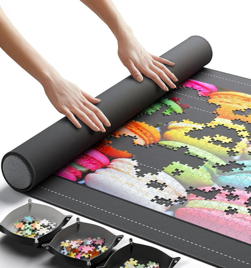 The Original Jigsaw Puzzle Mat Roll Up Set
