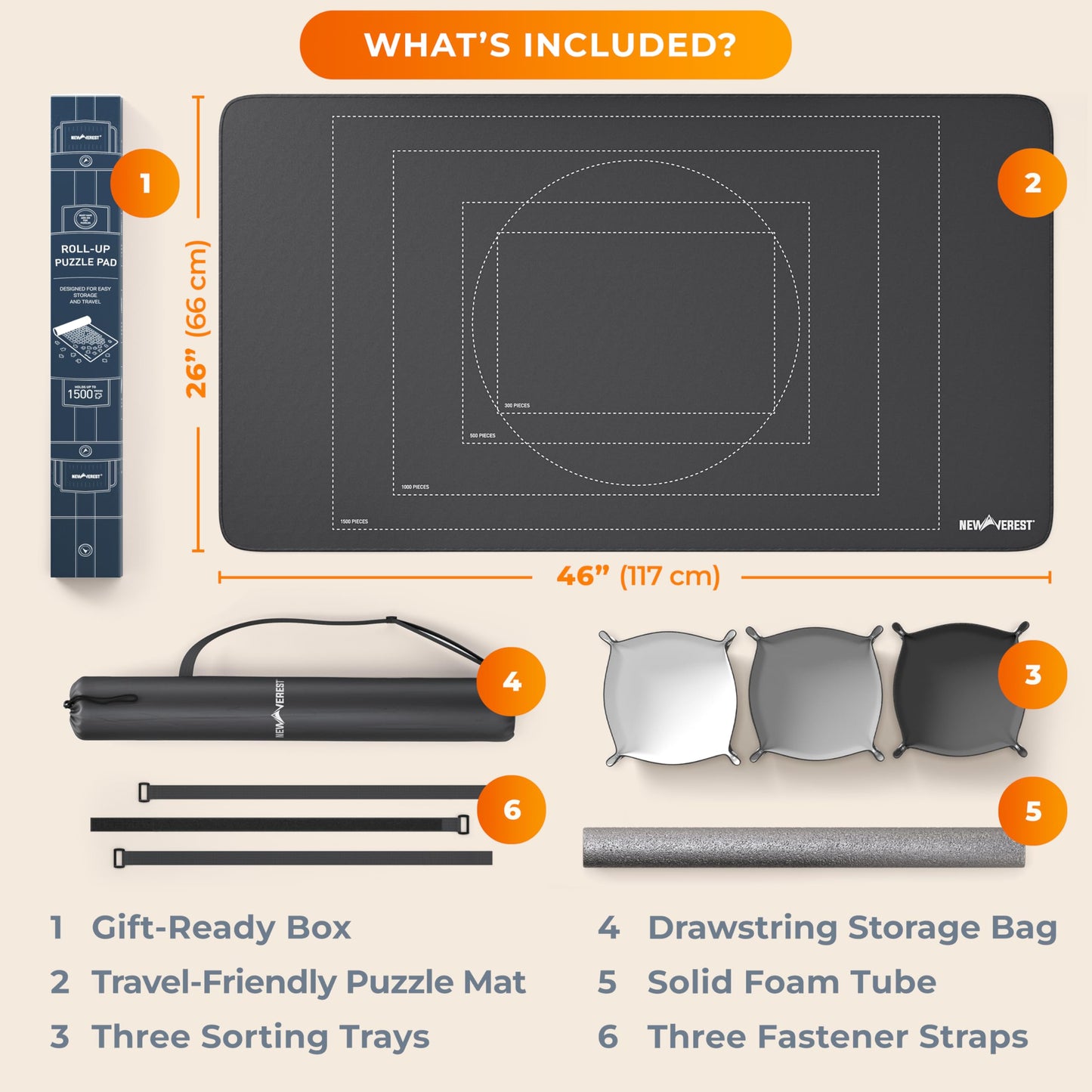 The Original Jigsaw Puzzle Mat Roll Up Set