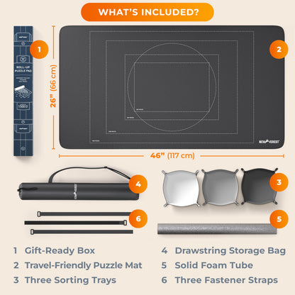 The Original Jigsaw Puzzle Mat Roll Up Set