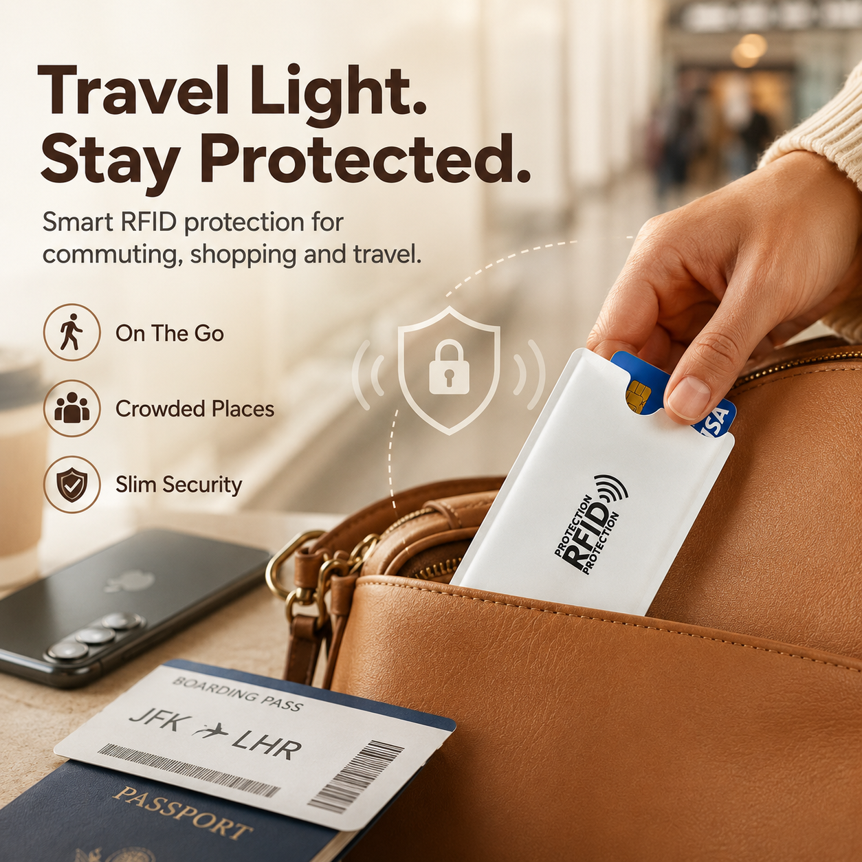 RFID Blocking Sleeves for Credit Cards