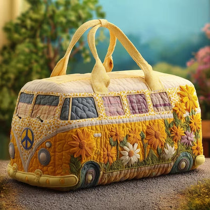 🔥50% OFF✨Hippie Van Quilted Duffle Bag
