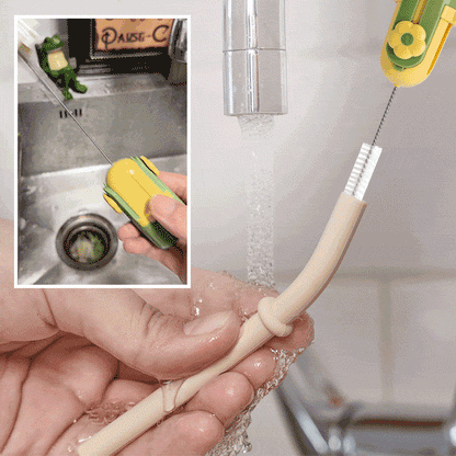 5-in-1 Bottle & Straw Cleaning Brush – Multifunctional Tool for Bottles, Cups, Straws