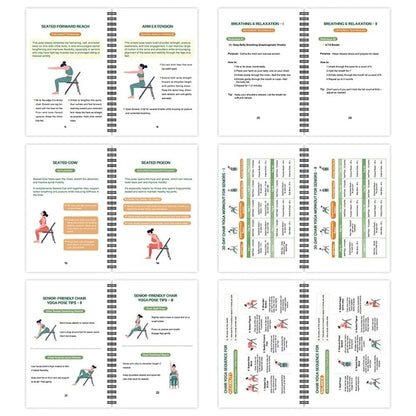 🔥Most Popular in 2026🔥The Complete Guide to Chair Yoga for Seniors Over 60: 40+ Low-Impact Easy Exercises to Restore Strength, Mobility, Balance, and Lose Weight