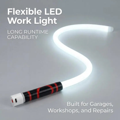 Bendable LED Flashlight Stick - 28" Flexible Design, 7-Hour Long Battery Life