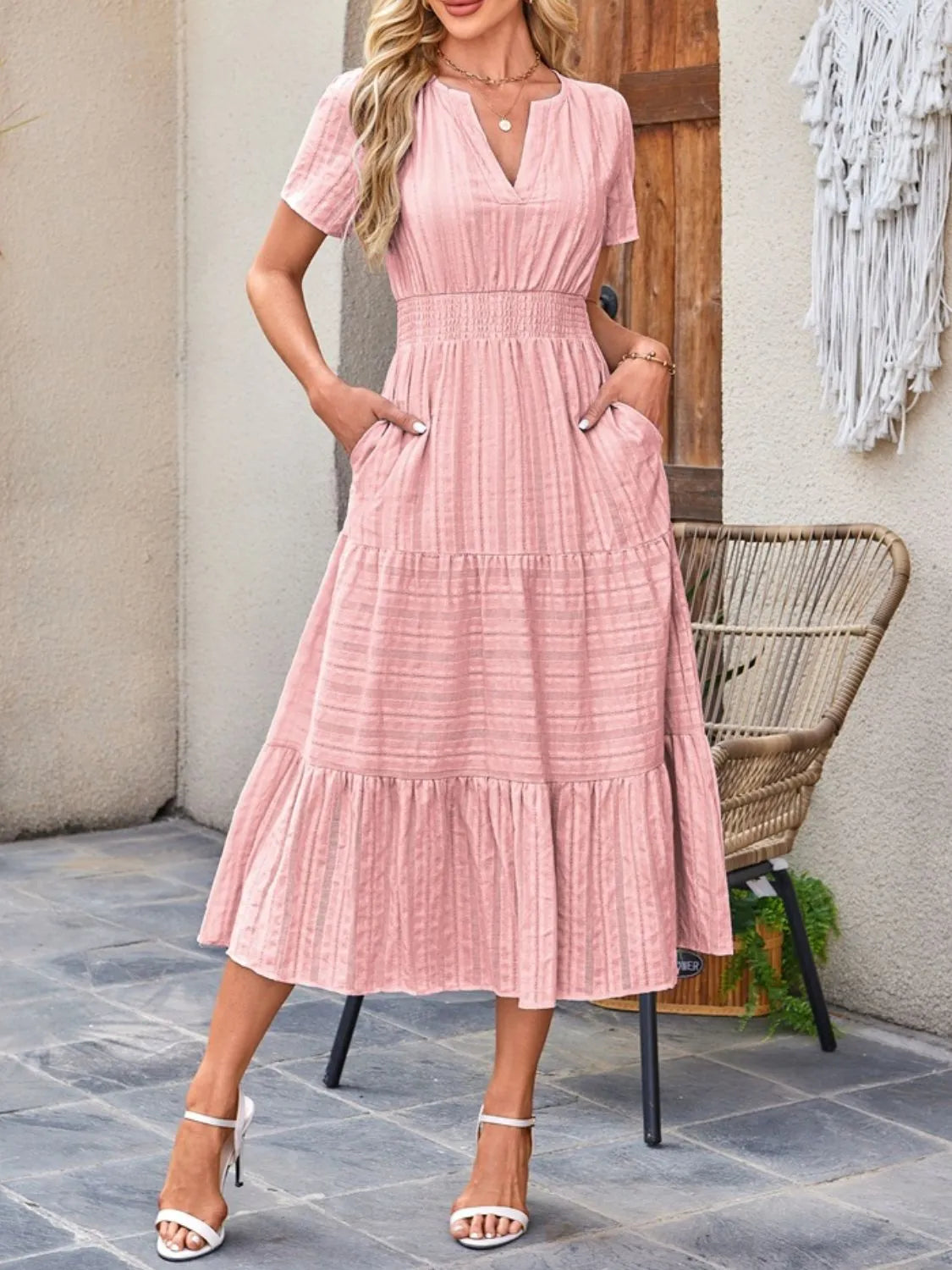 ✨LIMITED SALE 50% OFF💃 Summer Casual Maxi Dress with Pockets