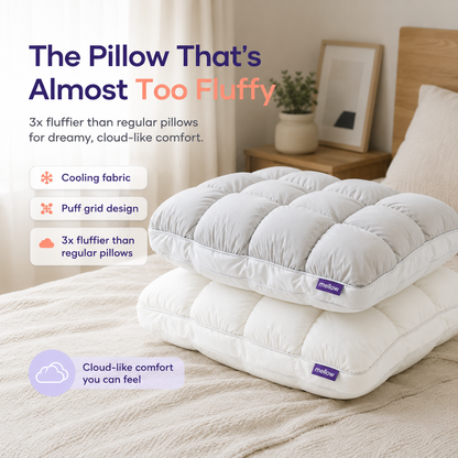 ☁️Mellow Puff Pillow