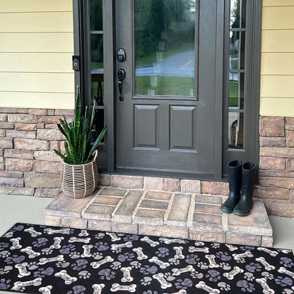 Original Design Pet Paw Runner Rug - Non-Slip Durable