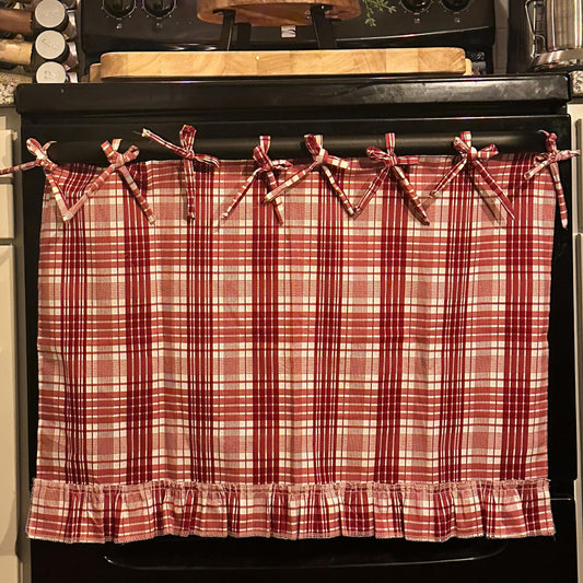Handmade Cottagecore Oven Curtain