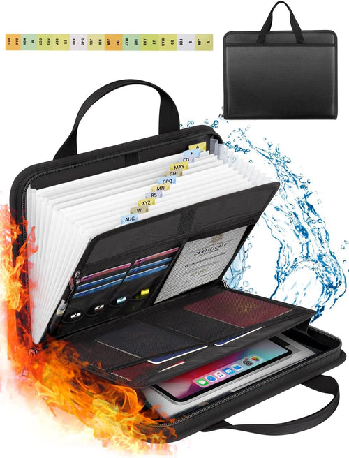 🎖️Important Document Organizer Folio Accordion File Organizer
