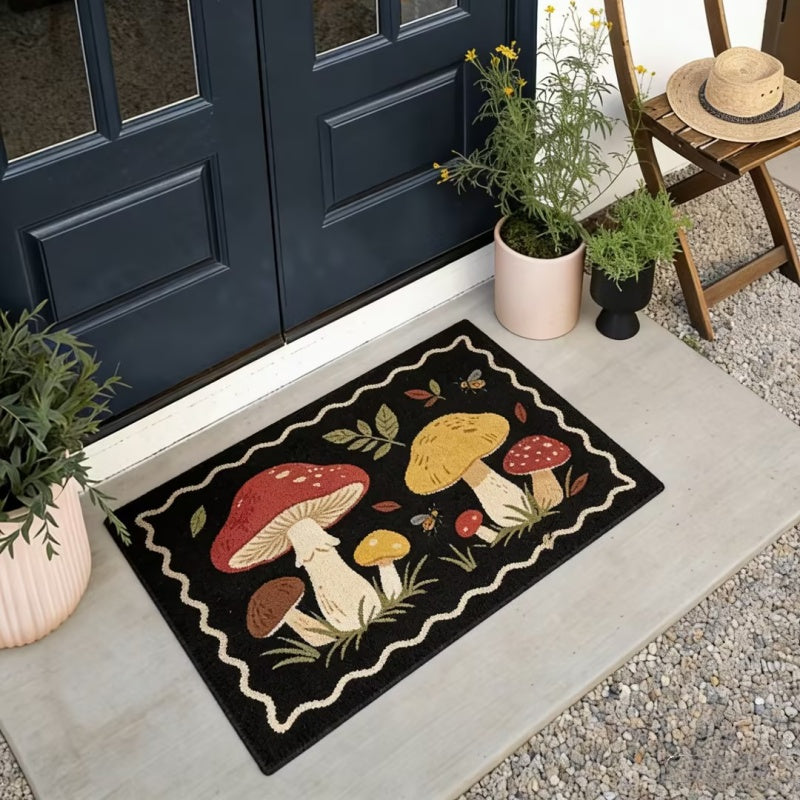 Washable Mushroom Doormat