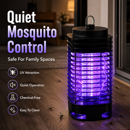 🦟 50% OFF! UV Mosquito Killer Lamp – quiet, USB, chemical-free. 50K+ sold! 🔇🌙