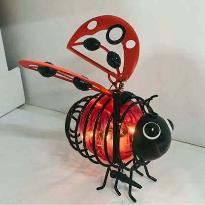🔥 LIMITED-TIME 50% OFF! 🐝✨Hanging Solar Bee Light – Warm Amber Glow, Flicker-Free, Perfect for Garden Parties, Camping, or Kids’ Rooms – Spread Joy Day and Night 🌞🌜