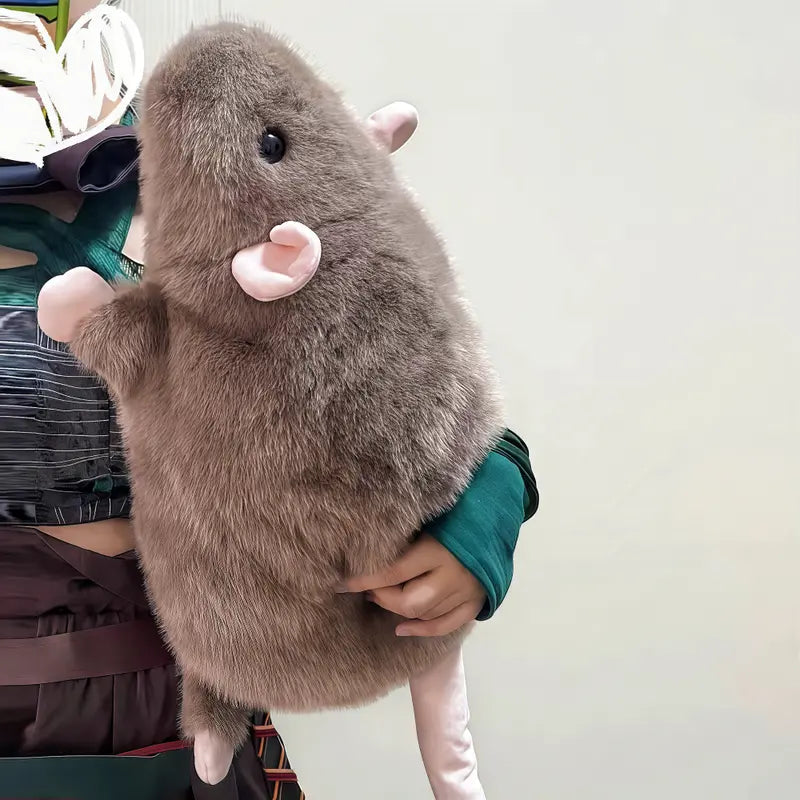Exquisite plush mouse, extra-large mouse doll, perfect as a birthday gift for adults and children.