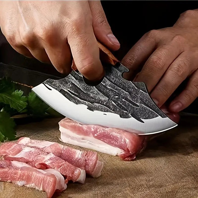🔥Buy 1 Get 1 Free 🔥Forged Kitchen Knife Set - Sharp Durable Meat Cleaver Chef Knife