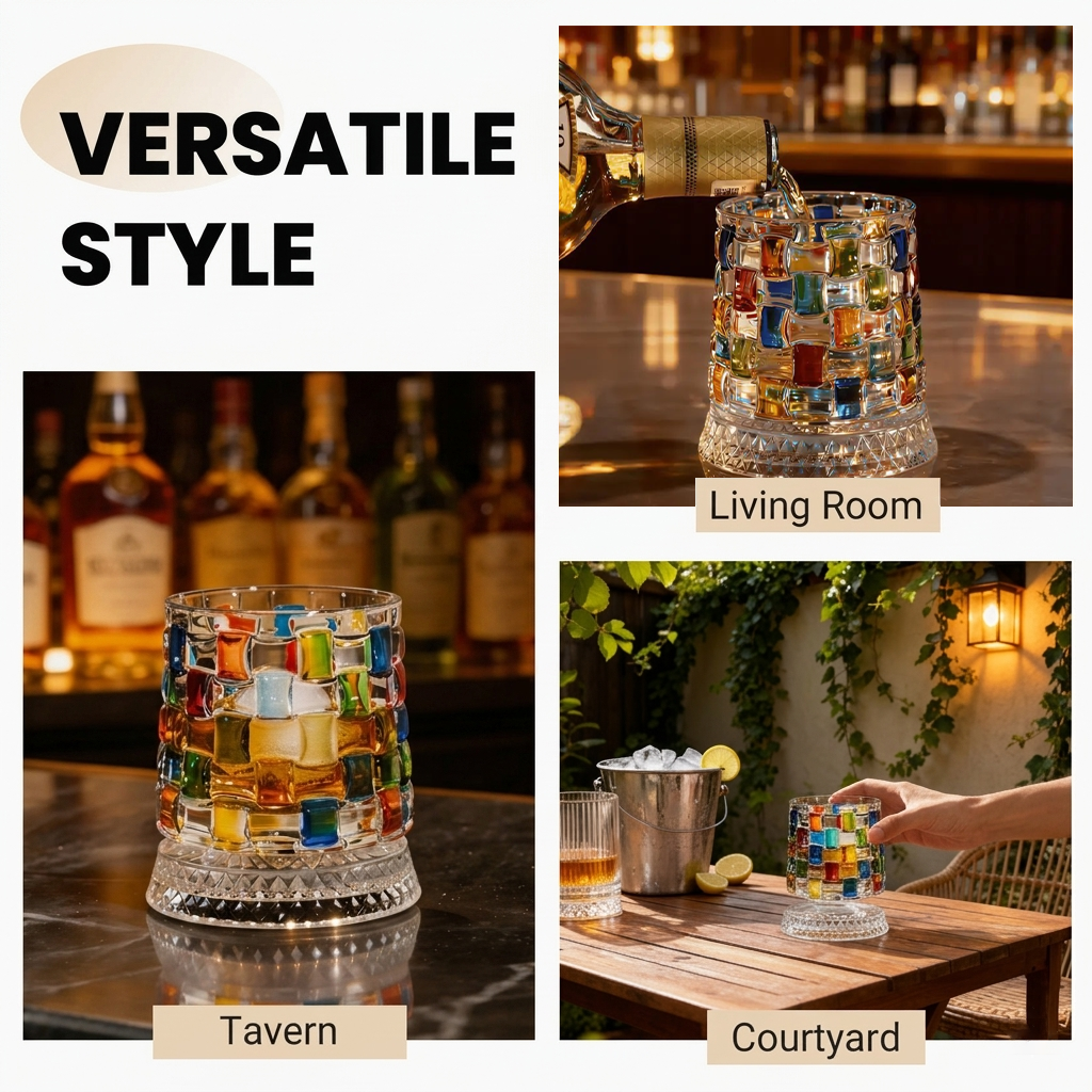 ✨360° Rotating Whiskey Glass