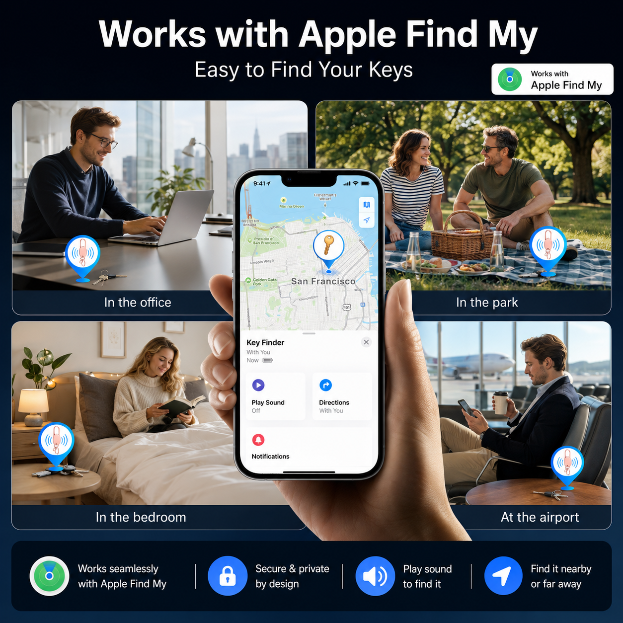 Miroddi Smart Key Finder