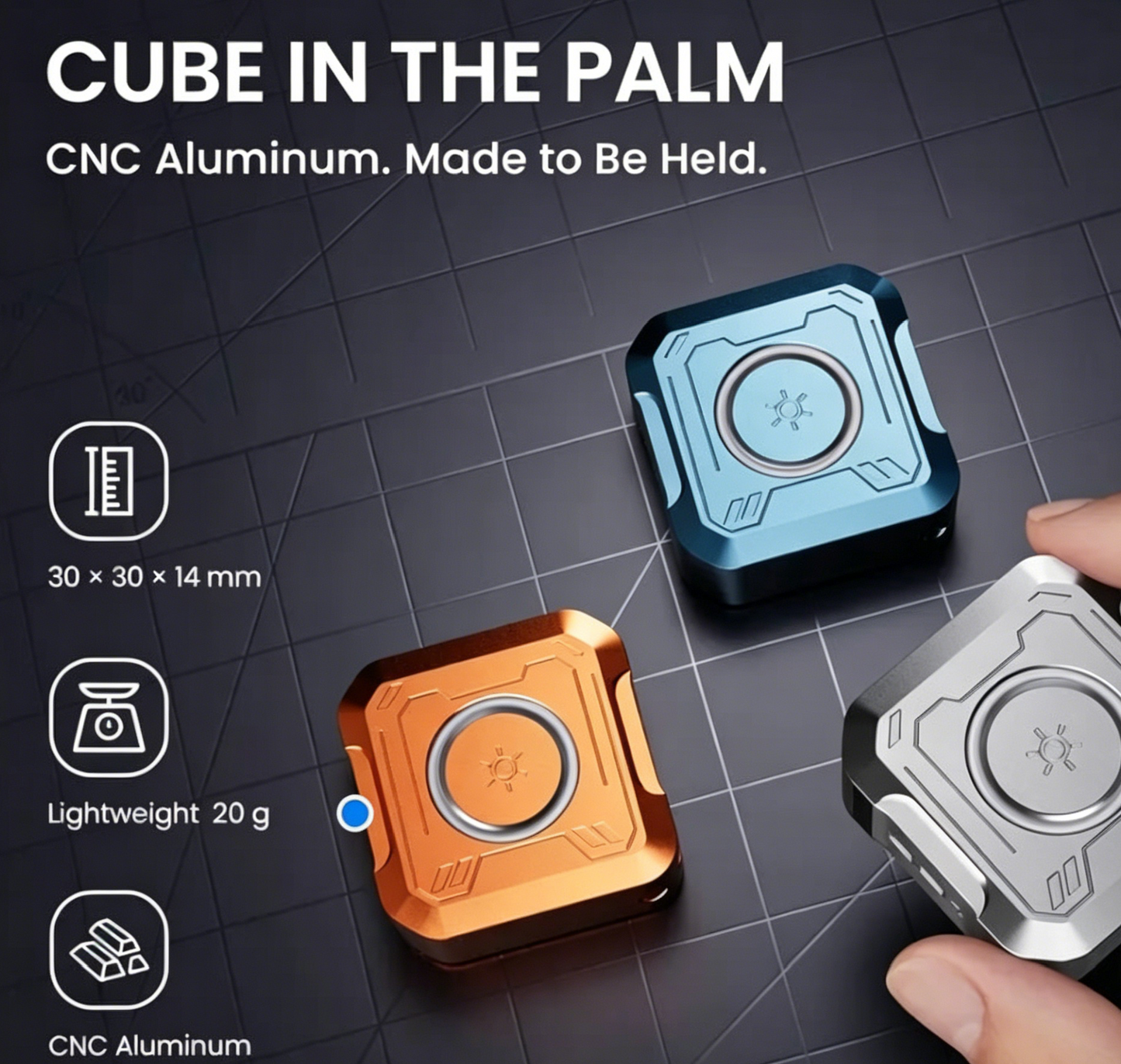 🎁Hot Sale Promotion 49% OFF🔥Pocket-Sized Aluminum EDC Flashlight