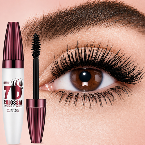 💖7D Waterproof Mascara 👀 Long, Curled & Fuller Lashes All Day ✨