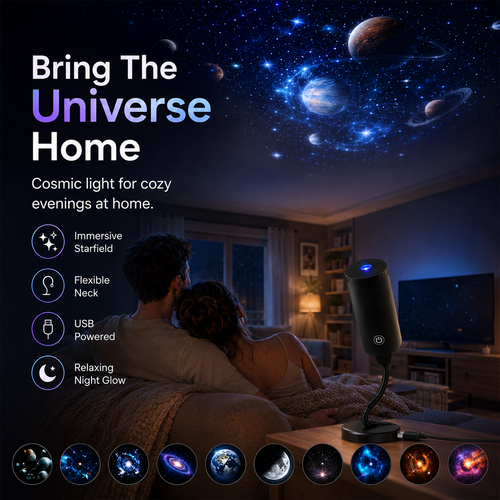 ✨ Plug-and-Play HD Star Projecto