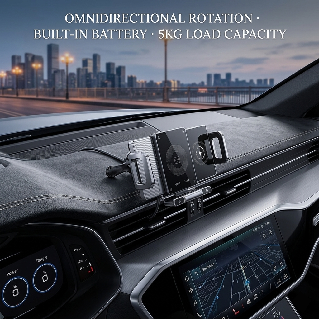 📱🚗Auto-Sensing Wireless Charging Car Phone/Pad Holder
