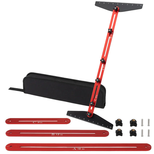 Adjustable Stair Tread Template Tool