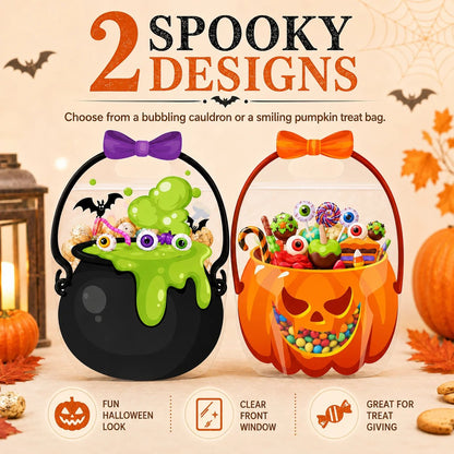 👻 EARLY HALLOWEEN DEAL 50% OFF 🎃 Fun Halloween Treat Bags for Parties & Trick-or-Treat