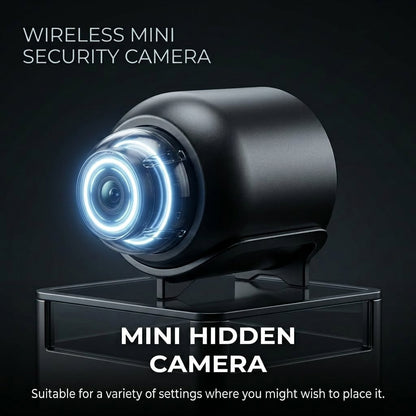 🔥50% OFF 🎥 Covert Surveillance Gadget — Hotels, Bathrooms, Cars, Homes, Subways — Miniature Wireless Mini Camera