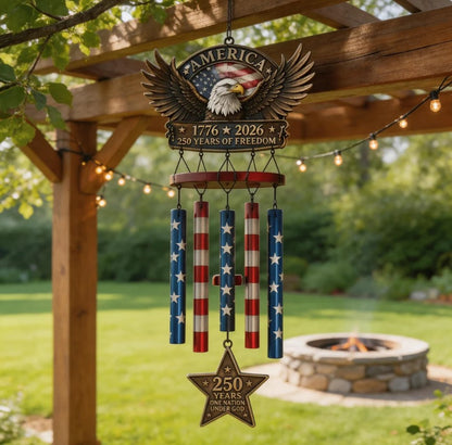 💥Flash Sale - Up To 49% Off ⏰ - 250 Years of Freedom™ Commemorate Wind Chime