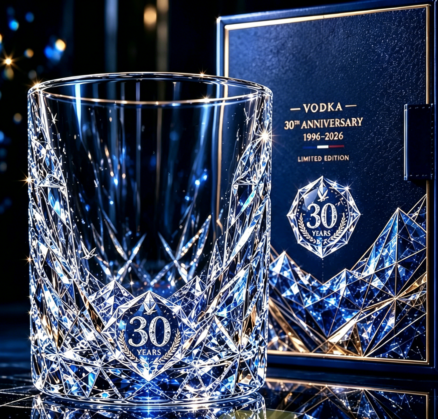 ⚡Hot Sales 49% OFF🔥30 Years Limited Edition Whiskey Crystal Turbler