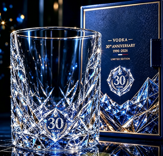 ⚡Hot Sales 49% OFF🔥30 Years Limited Edition Whiskey Crystal Turbler