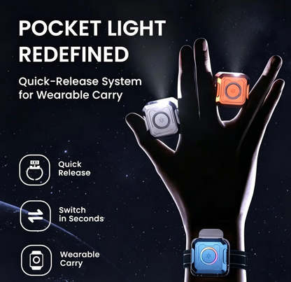 🎁Hot Sale Promotion 49% OFF🔥Pocket-Sized Aluminum EDC Flashlight